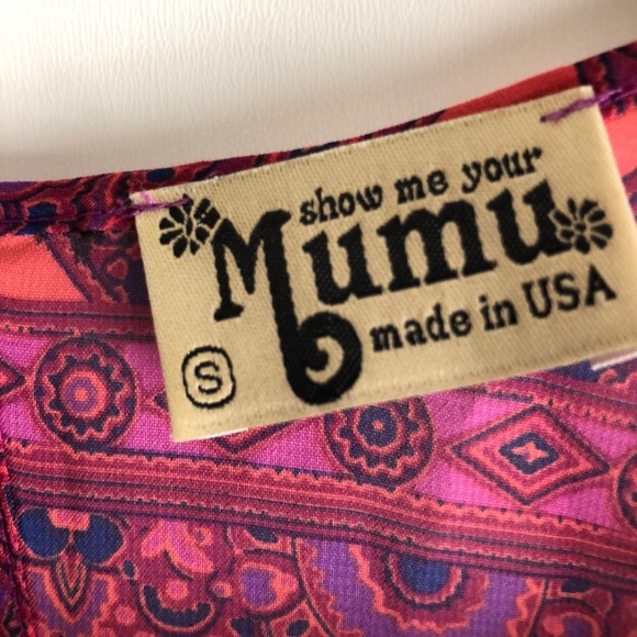 Show Me Your MuMu Rainey Dress Rajah Size Small - Picture 5 of 12